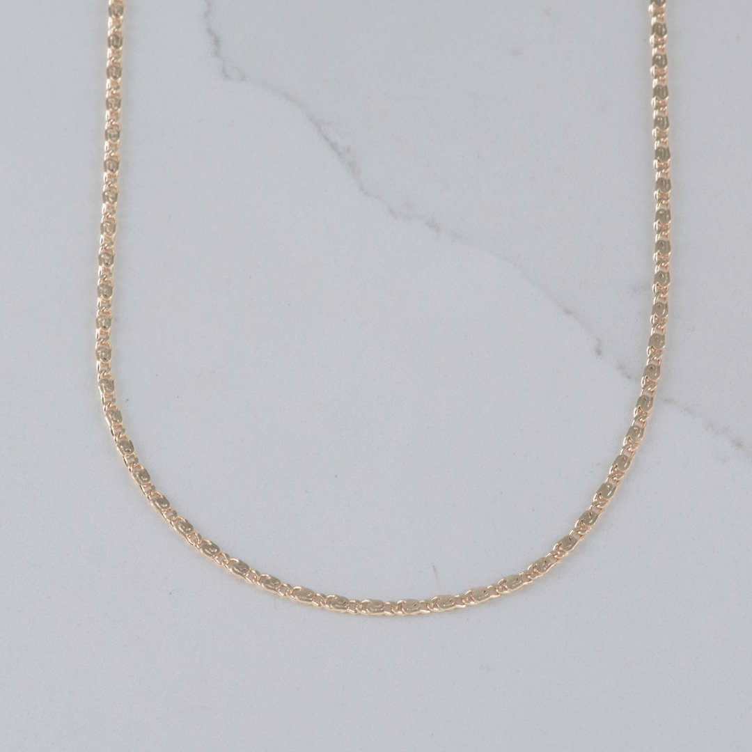 CADENA CARACOL 1.5MM-45CM