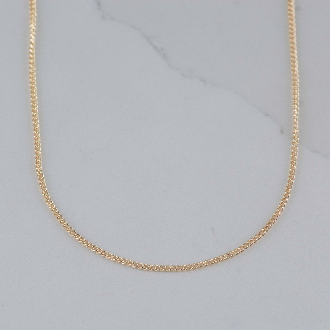 CADENA CUBANITA 1MM-45CM