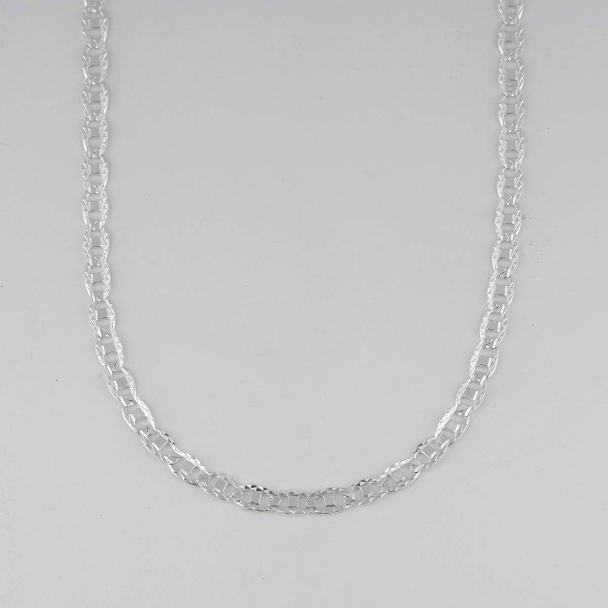 CADENA ESCALERA PLANA DIAMANTADA 3.5MM-60CM