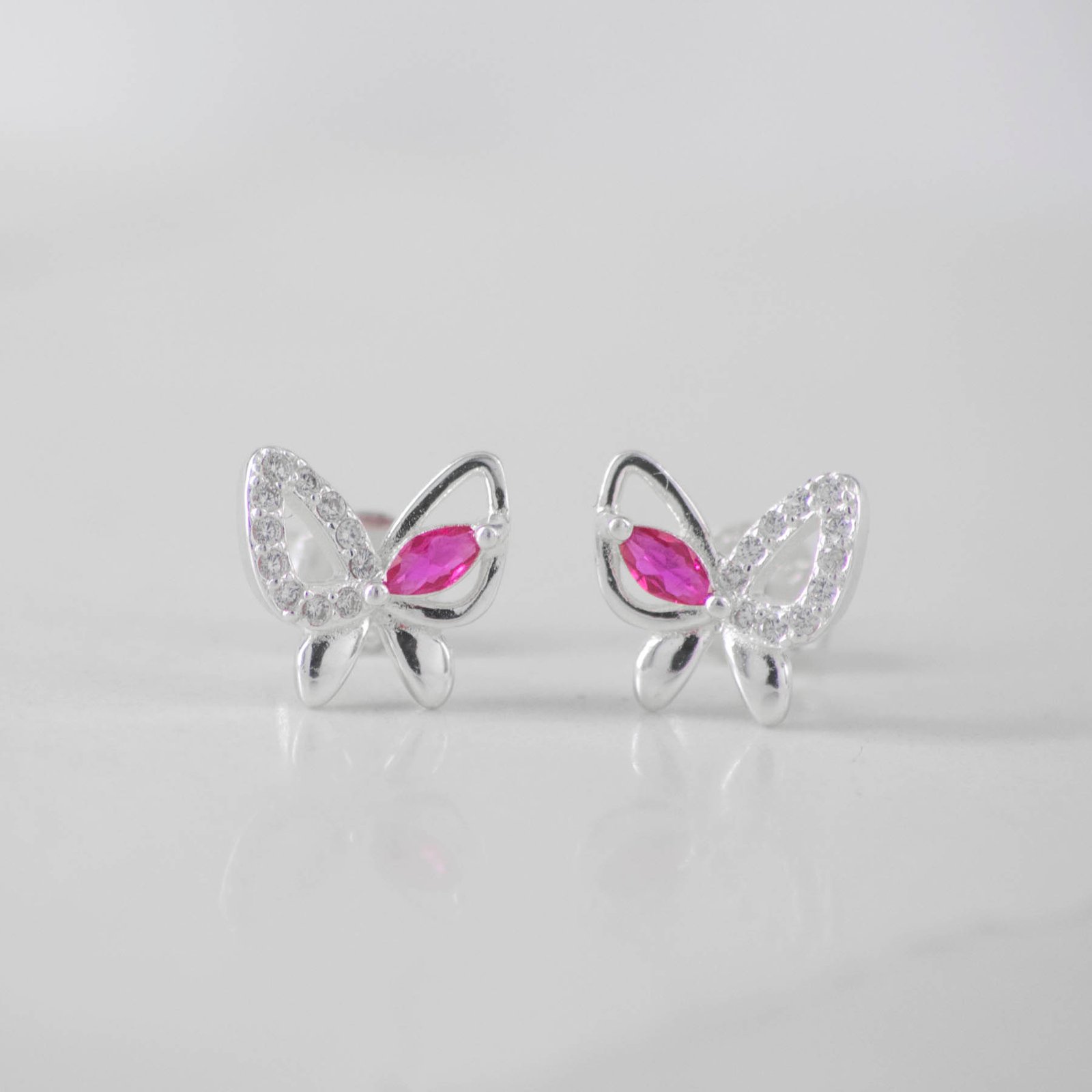 TOPO MARIPOSA MITAD CRISTAL